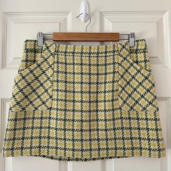 J.Crew Wool Blend Tweed Mini Skirt - Picture 1 of 7